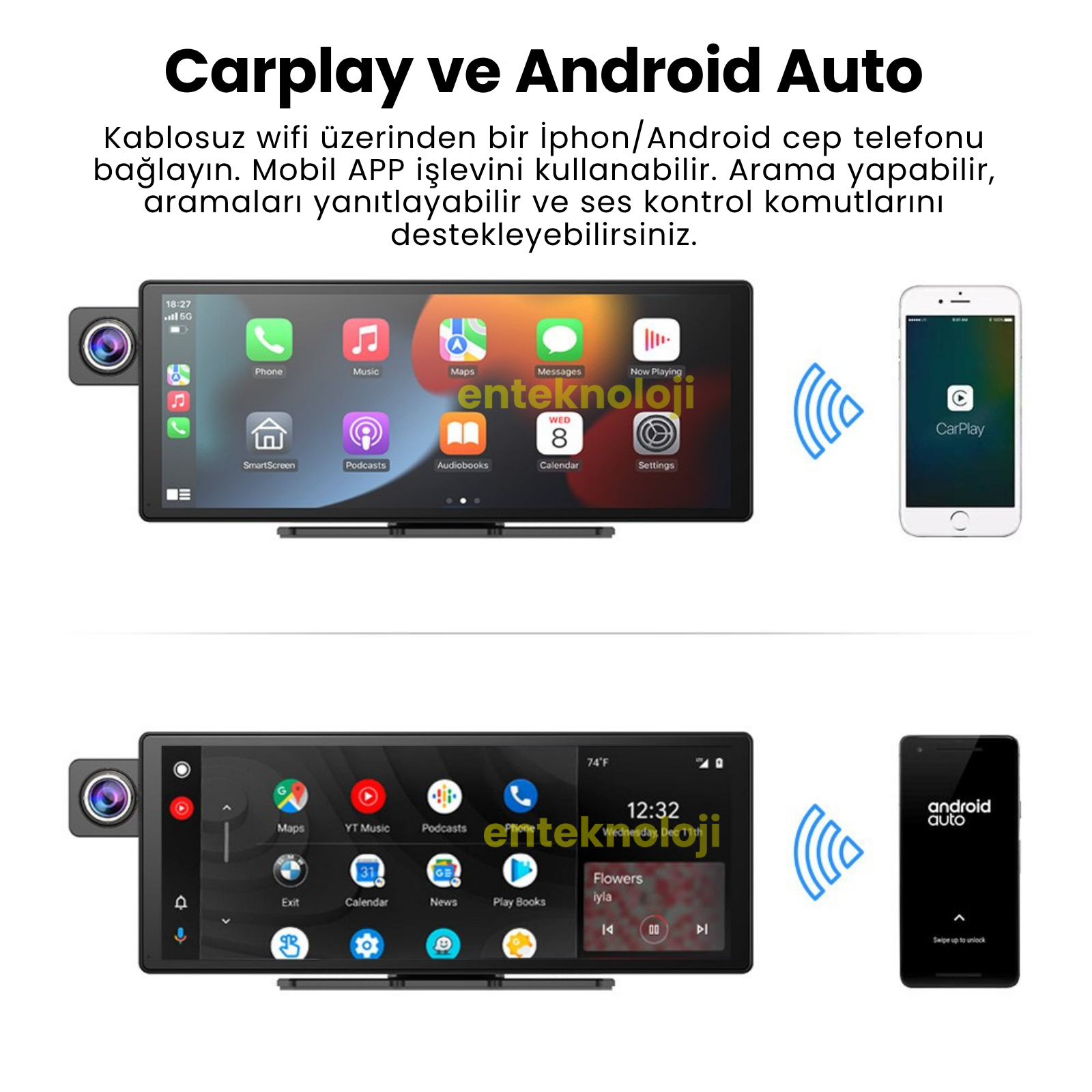 X3 Ekranlı Araç İçi Carplay