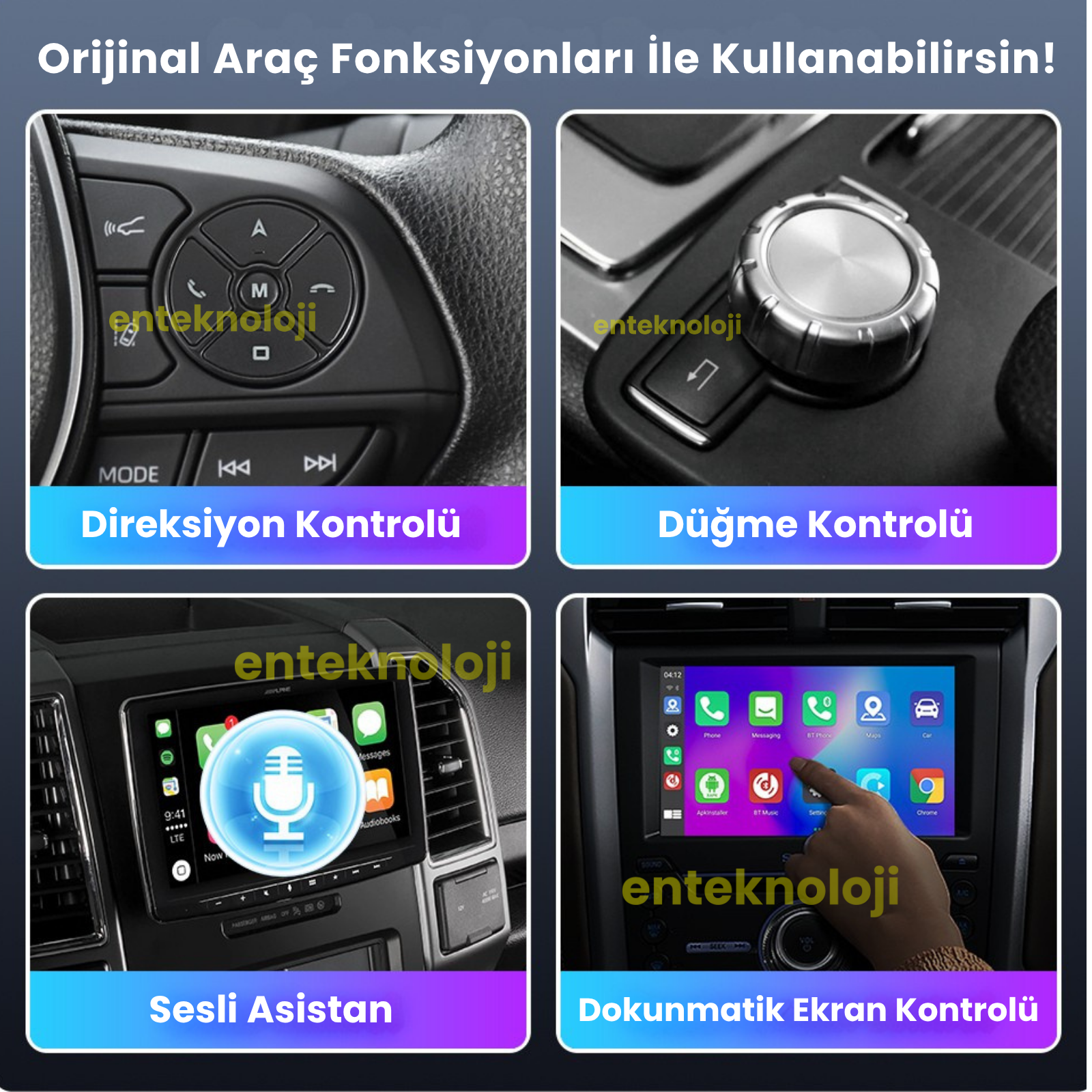GT06 CarAiBOX Carplay Dönüştürücü