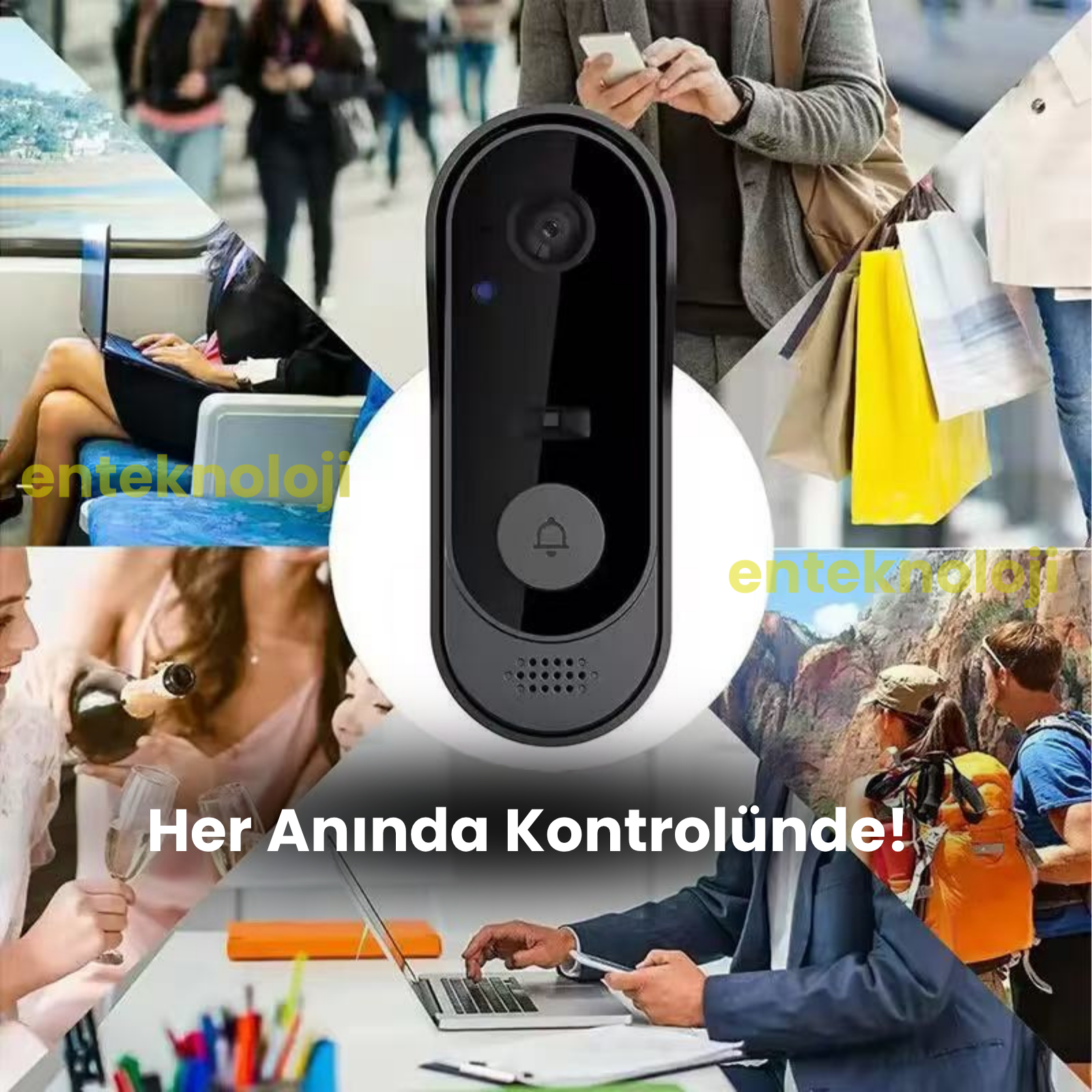 Kameralı Kapı Zili (Mobil Uygulamalı)