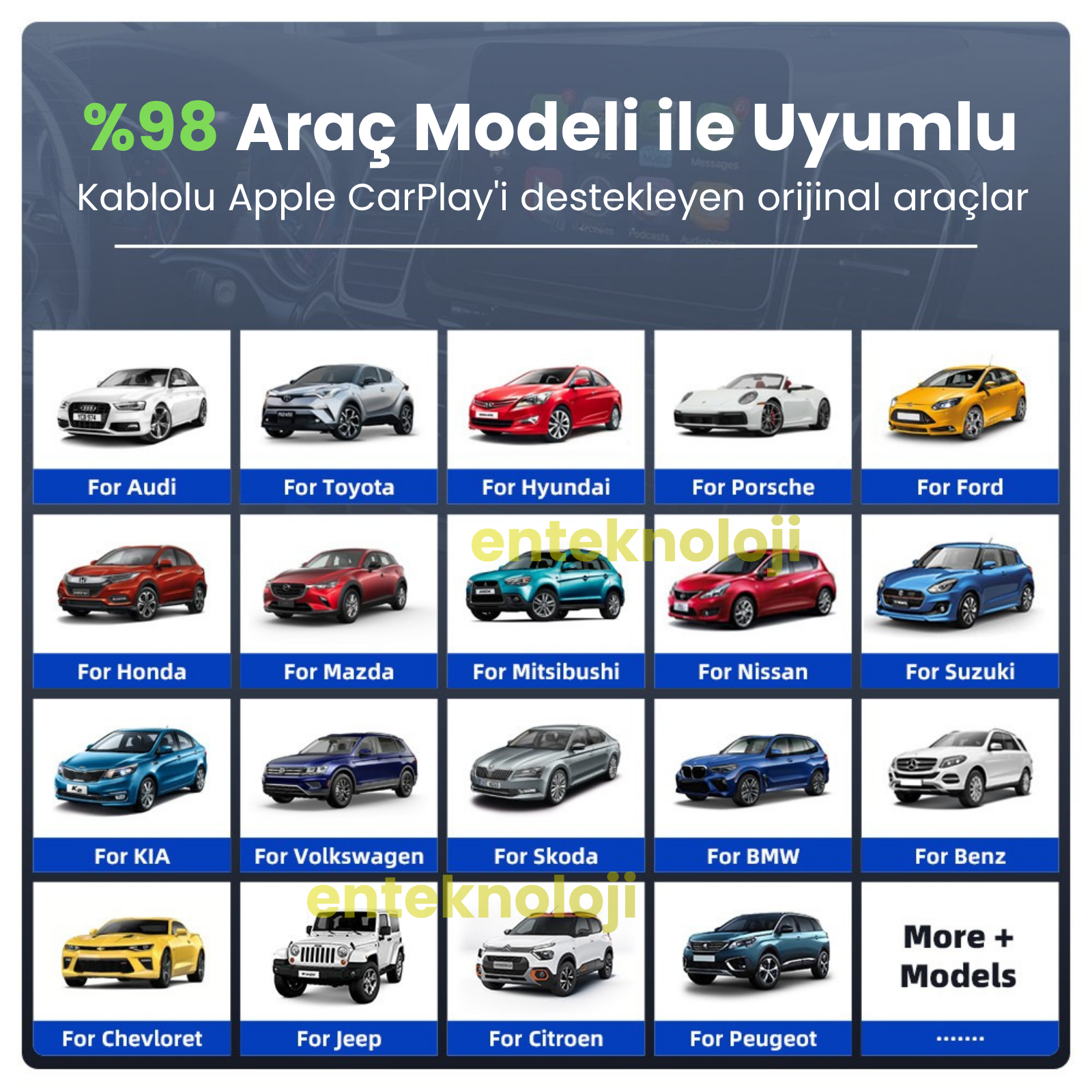 GT06 CarAiBOX Carplay Dönüştürücü