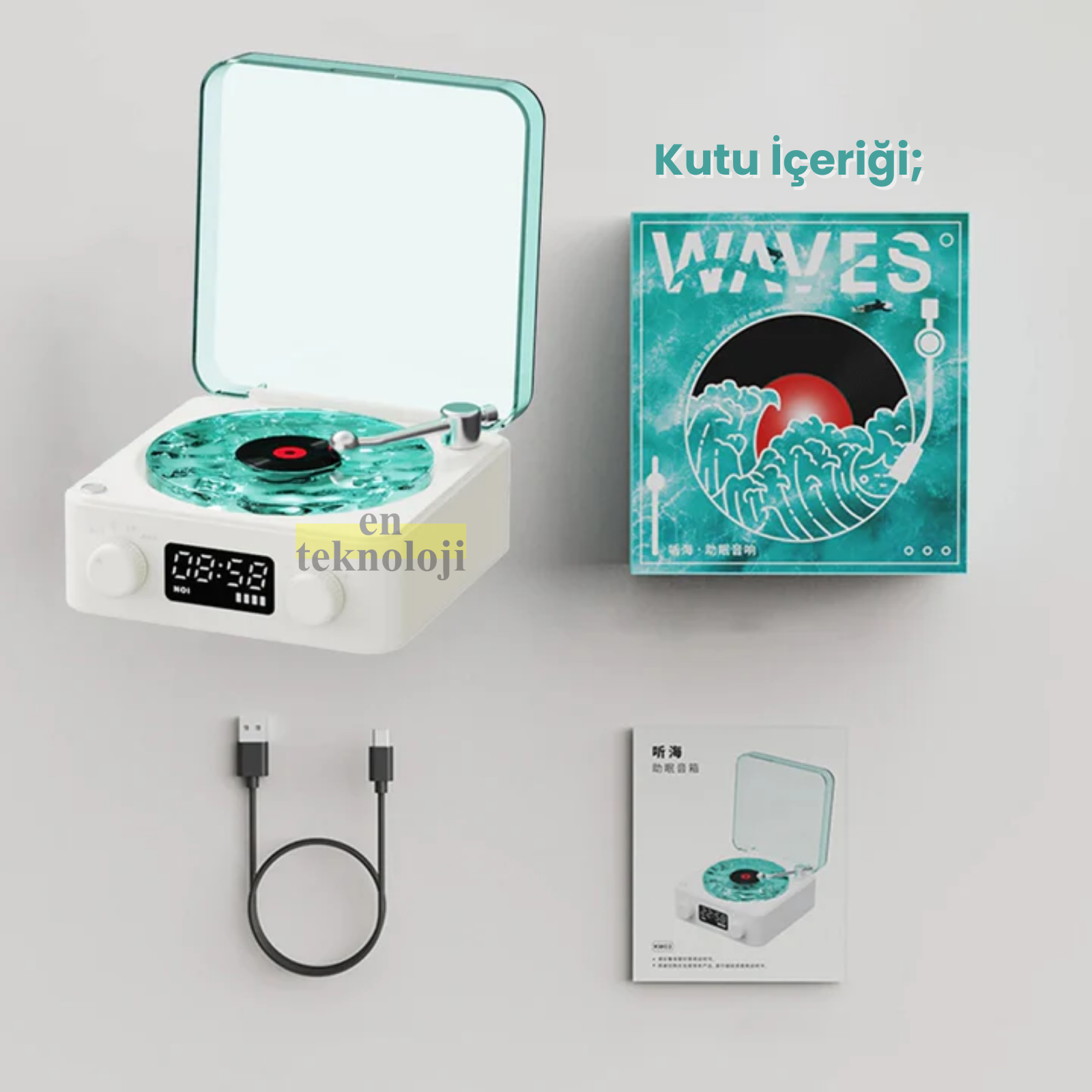 Waves Retro Bluetooth Hoparlör