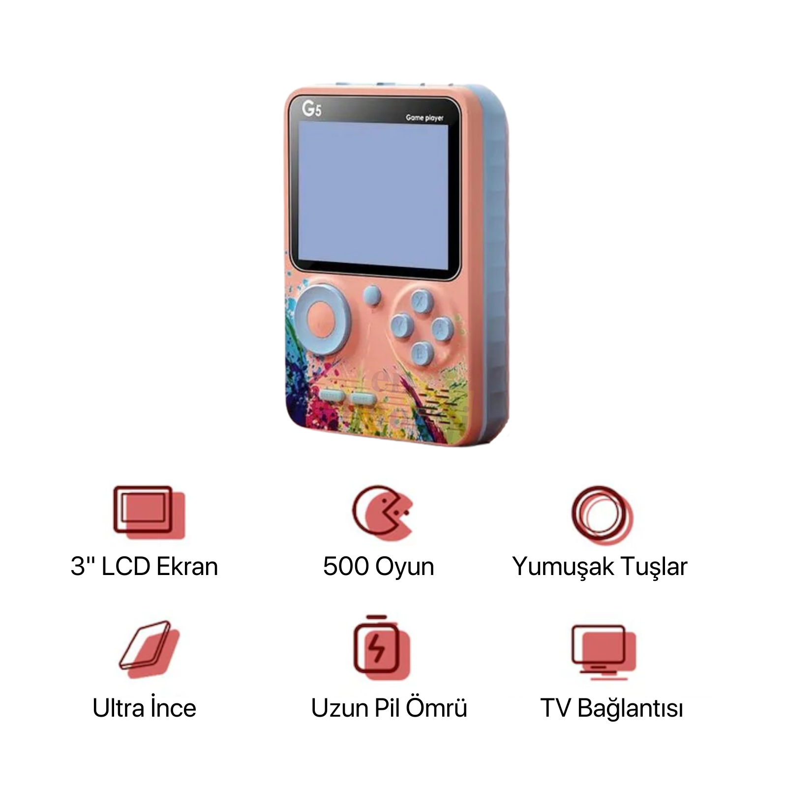 Retro Atari Mini Oyun Konsolu