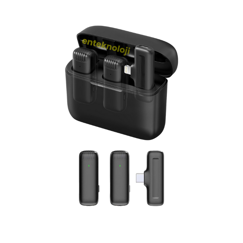 J13 Kablosuz Yaka Mikrofonu