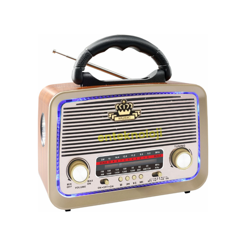 Nostaljik Bluetooth Hoparlör HX-SP-NR01