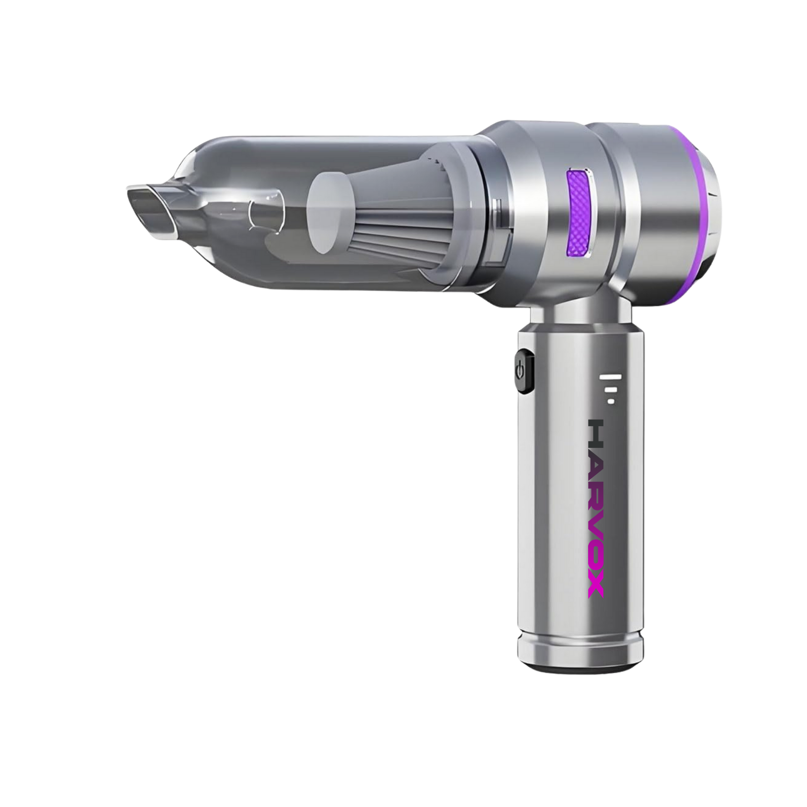Harvox Araç İçi Süpürgesi HXVC-001 (Gri-Mor)