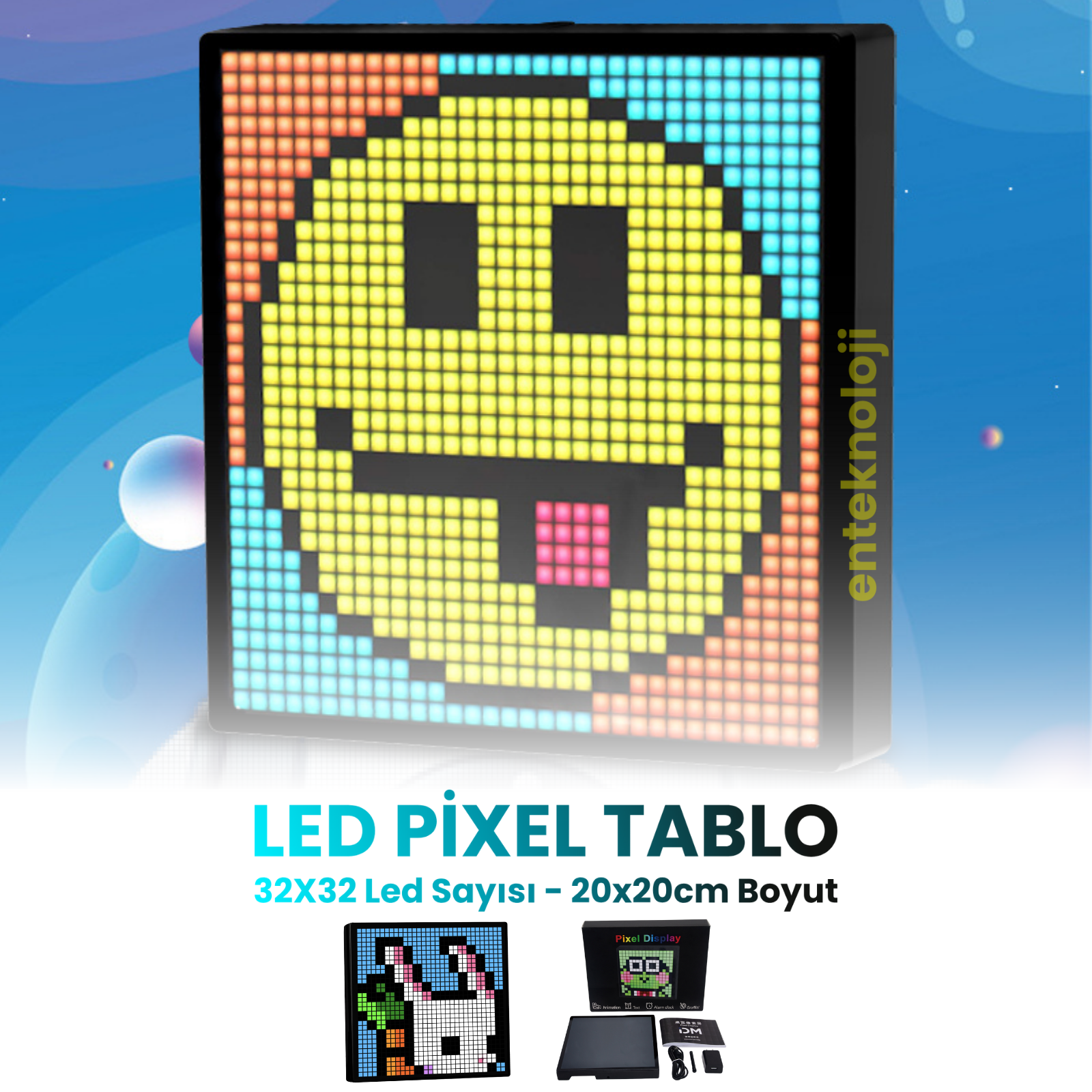 Led Pixel Tablo (20x20cm)