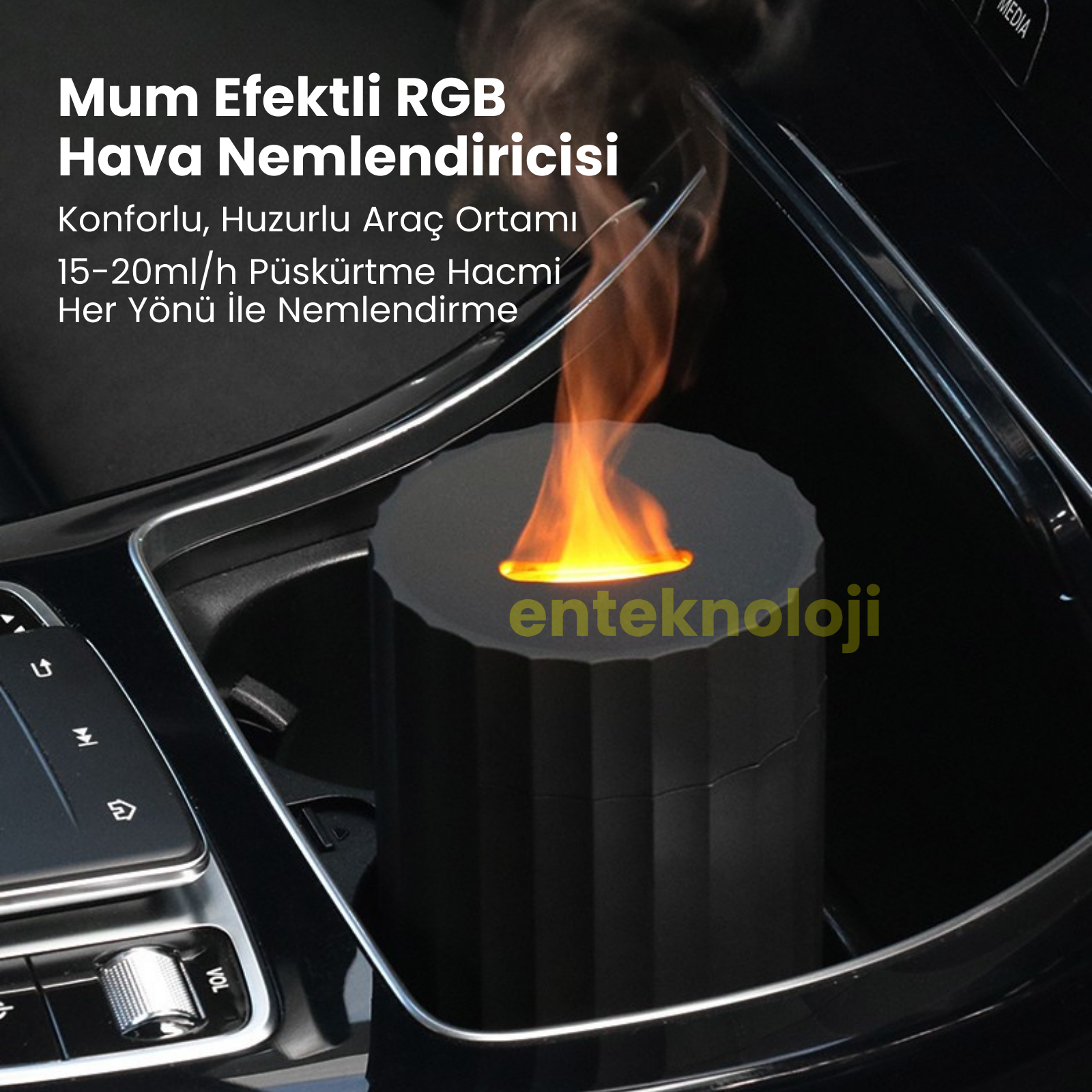 Mum Efektli Hava Nemlendirici Humidifier