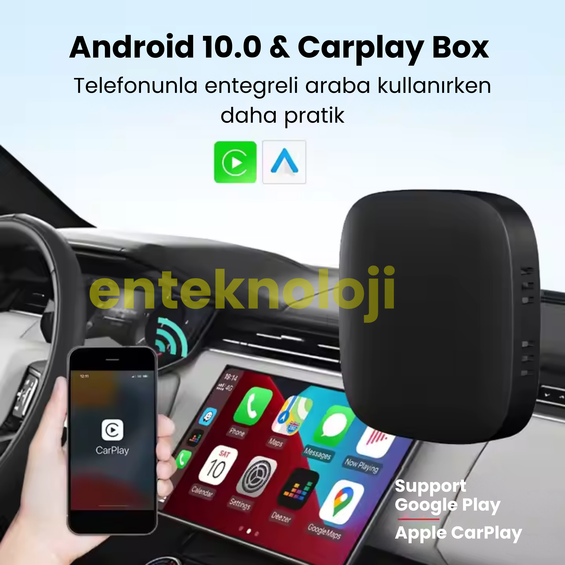 TAA01 Araç İçi Carplay (Video Oynatma)