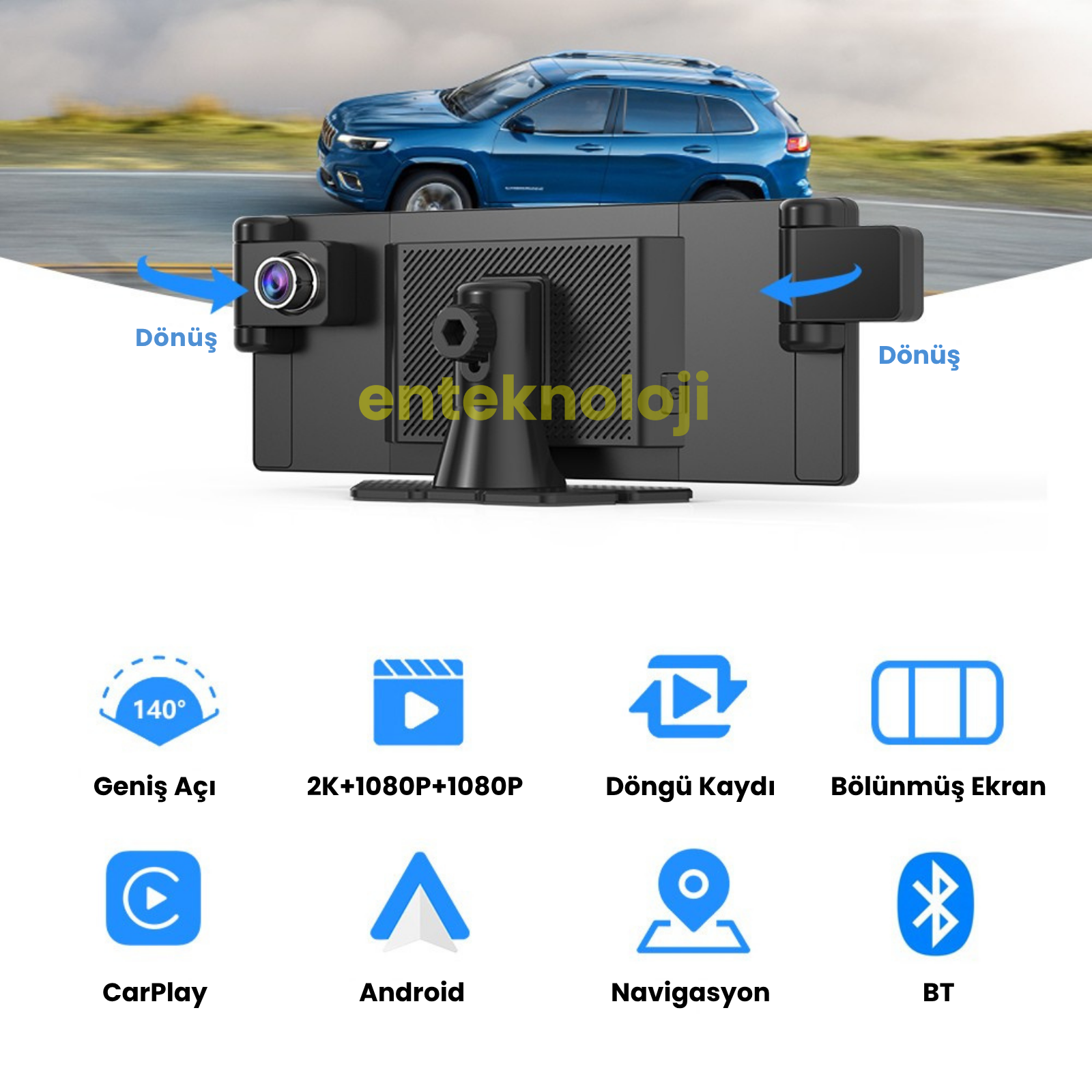 X3 Ekranlı Araç İçi Carplay