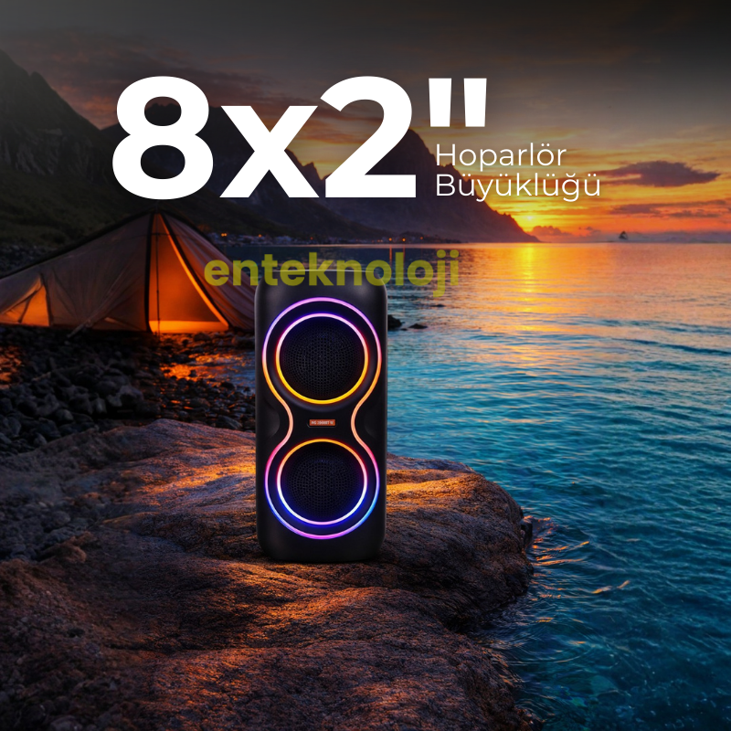 RGB Renkli Hoparlör HX-SP-M8203