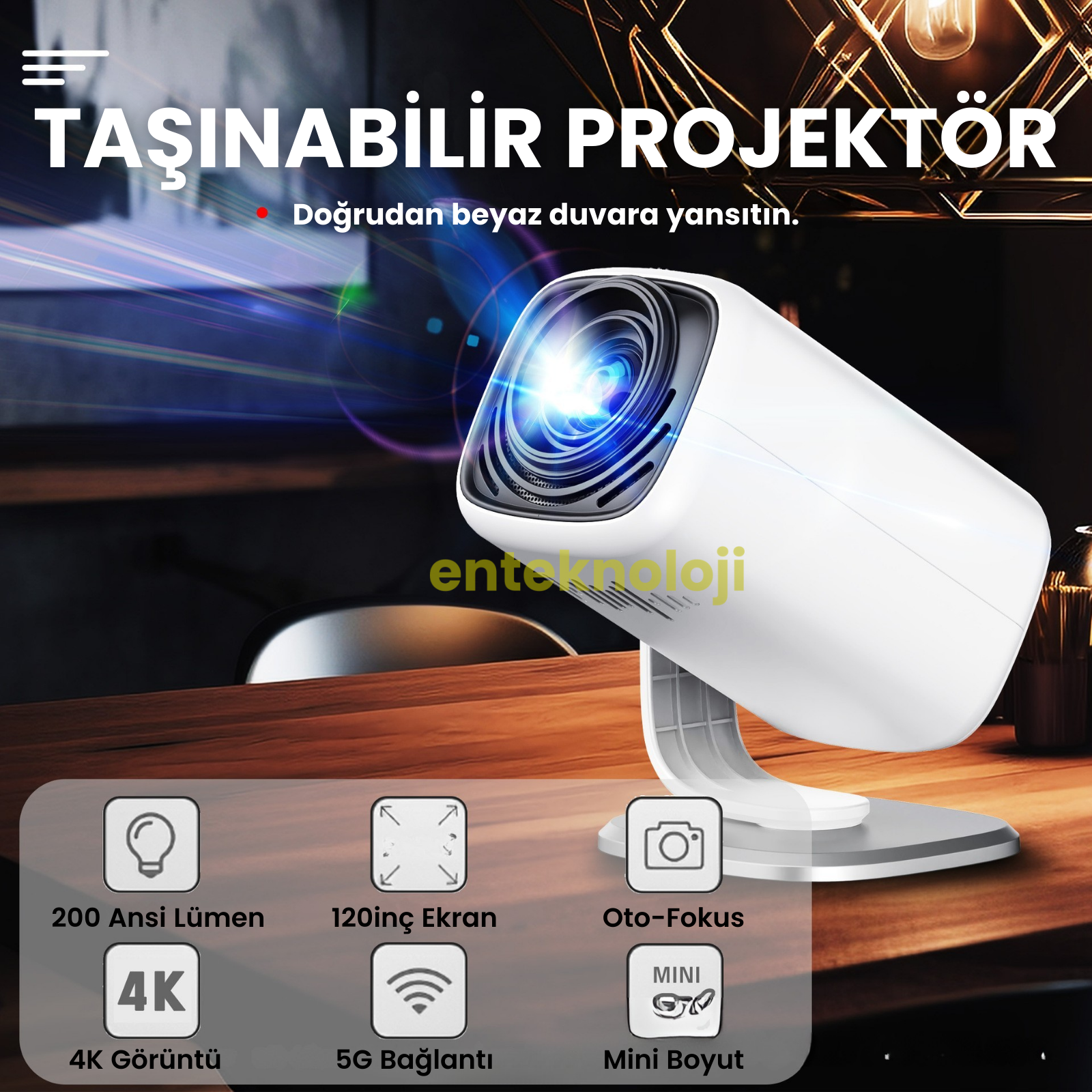 Harvox Cine Flix Projeksiyon Cihazı