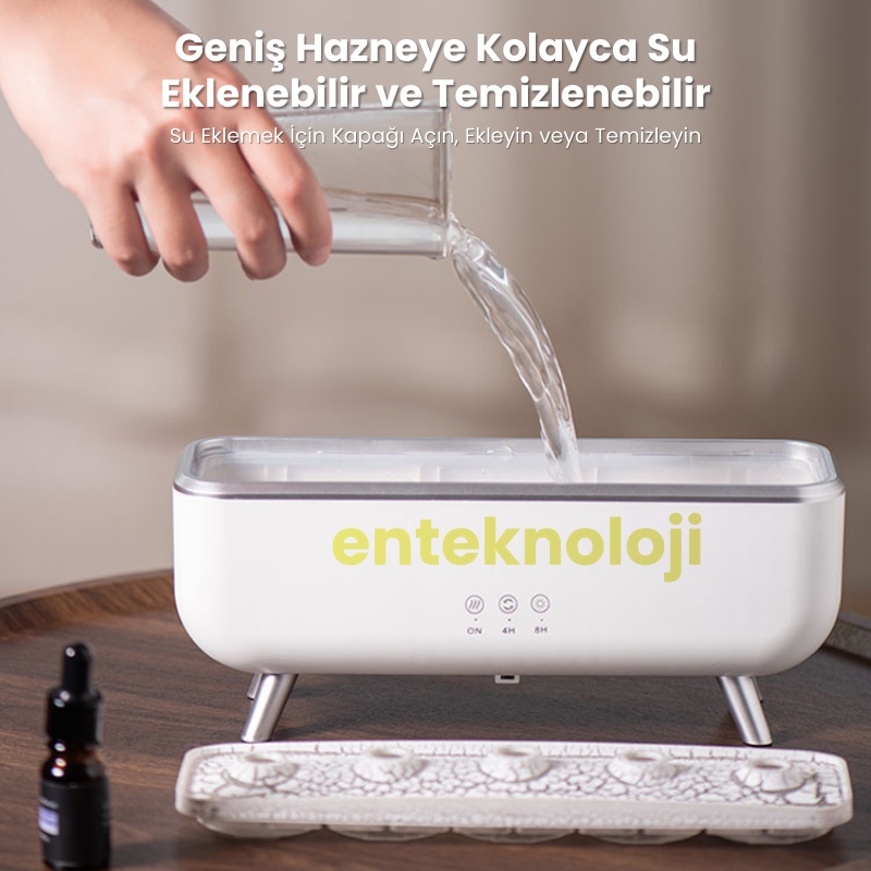 Masaüstü Volkanik Puflu Hava Nemlendirici