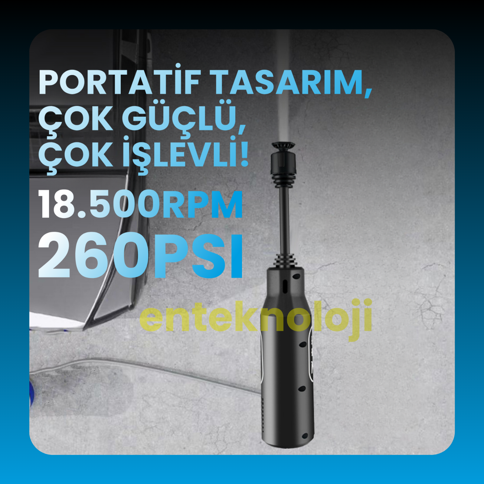 Harvox HX-3000 Yüksek Basınçlı Araç Yıkama Makinesi