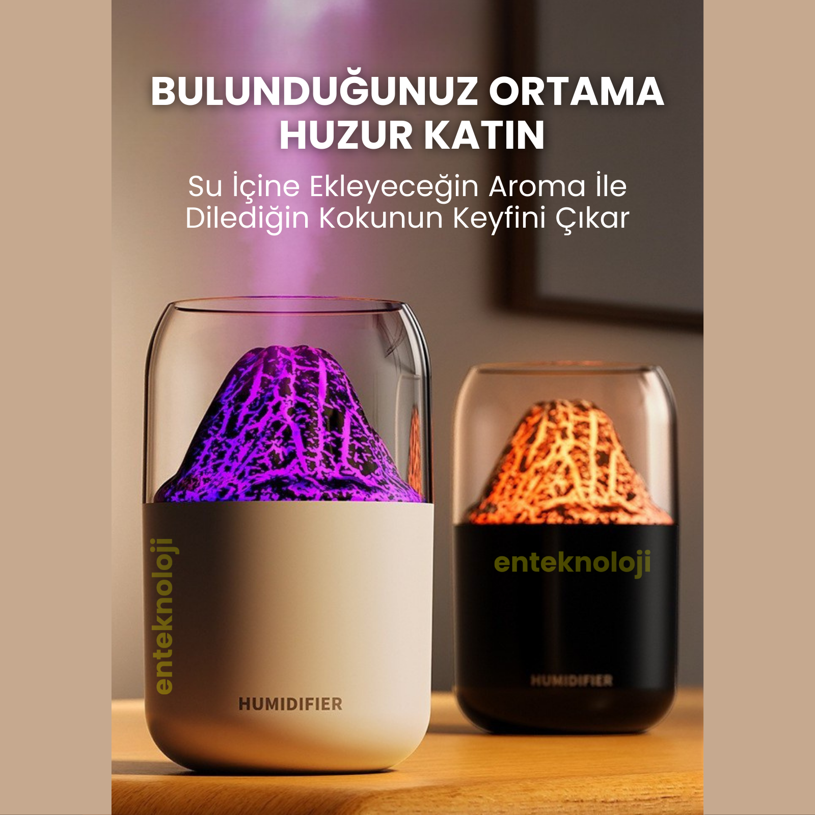 Volkanik Hava Nemlendirici Humidifier