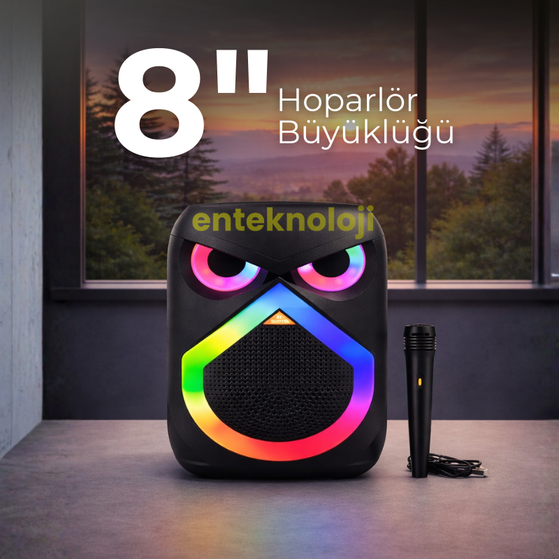 RGB Renkli Hoparlör HX-SP-H8102