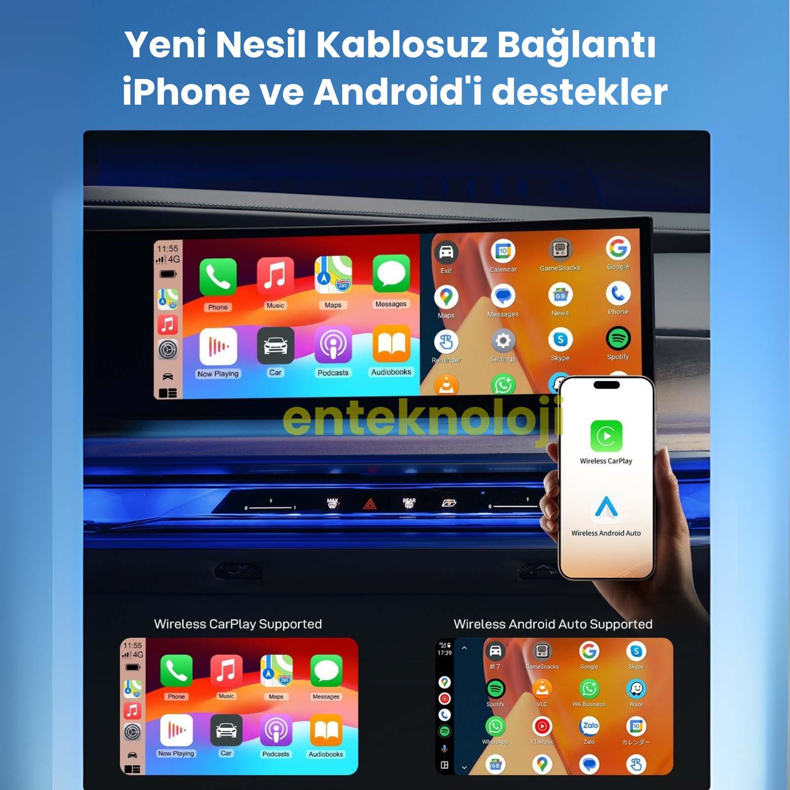 L08 BMW İçin CarAiBOX Carplay Dönüştürücü