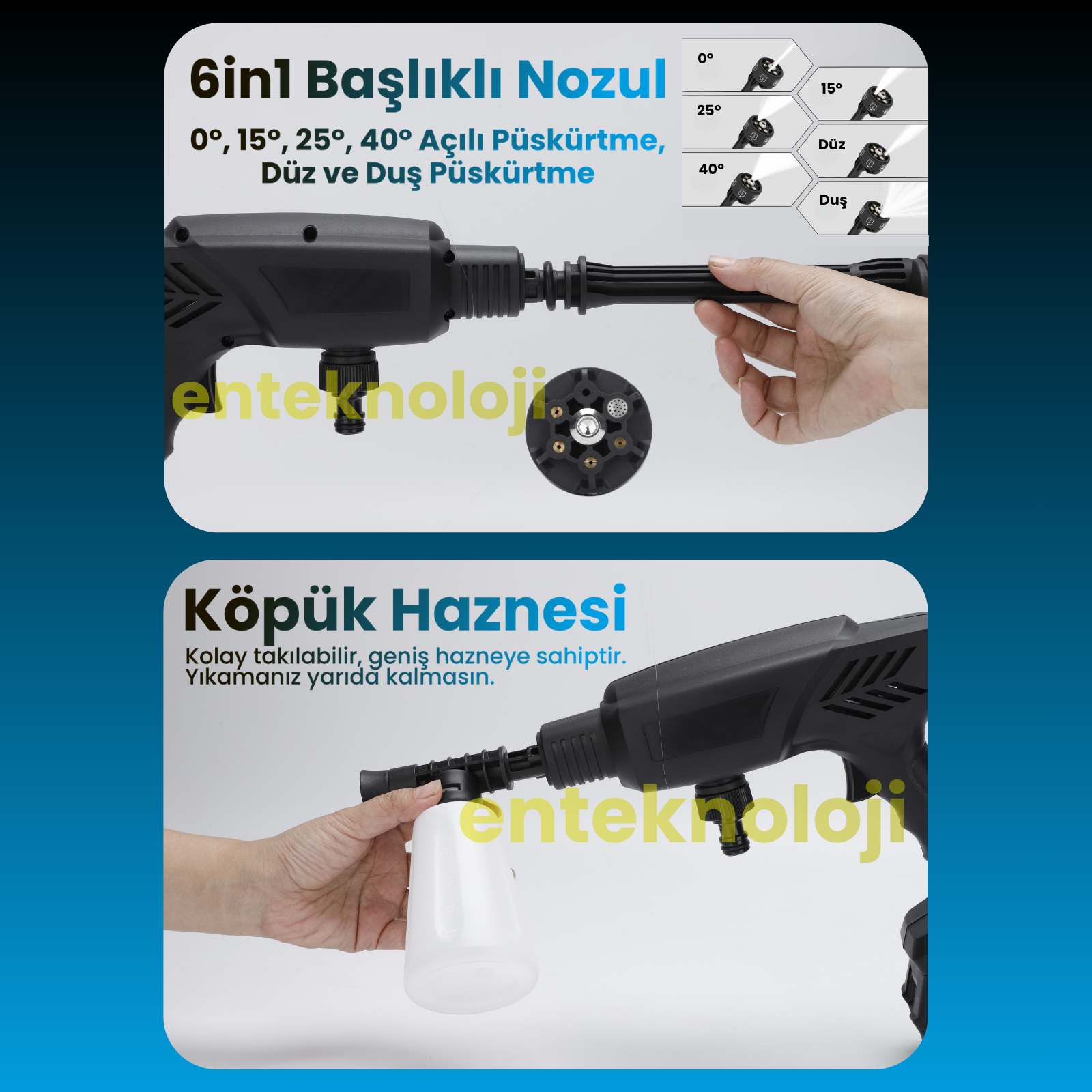 Harvox HX-3000 Yüksek Basınçlı Araç Yıkama Makinesi