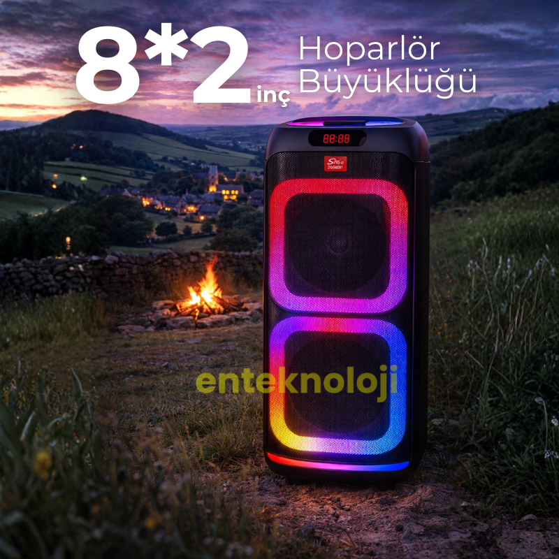 RGB Renkli Hoparlör HX-SP-H8203