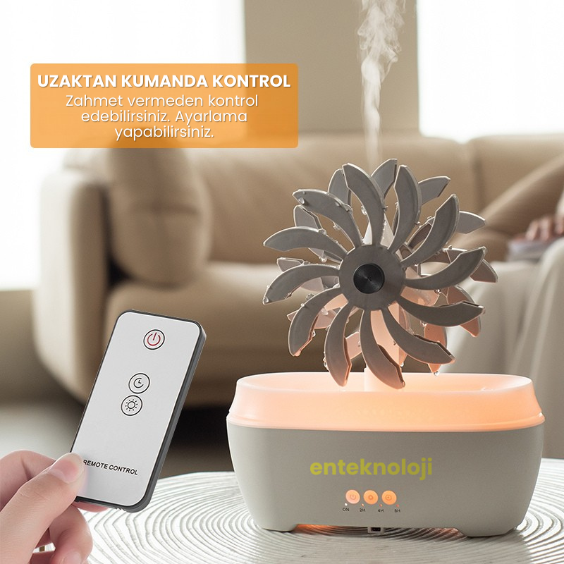 Hareketli Değirmen Hava Nemlendirici