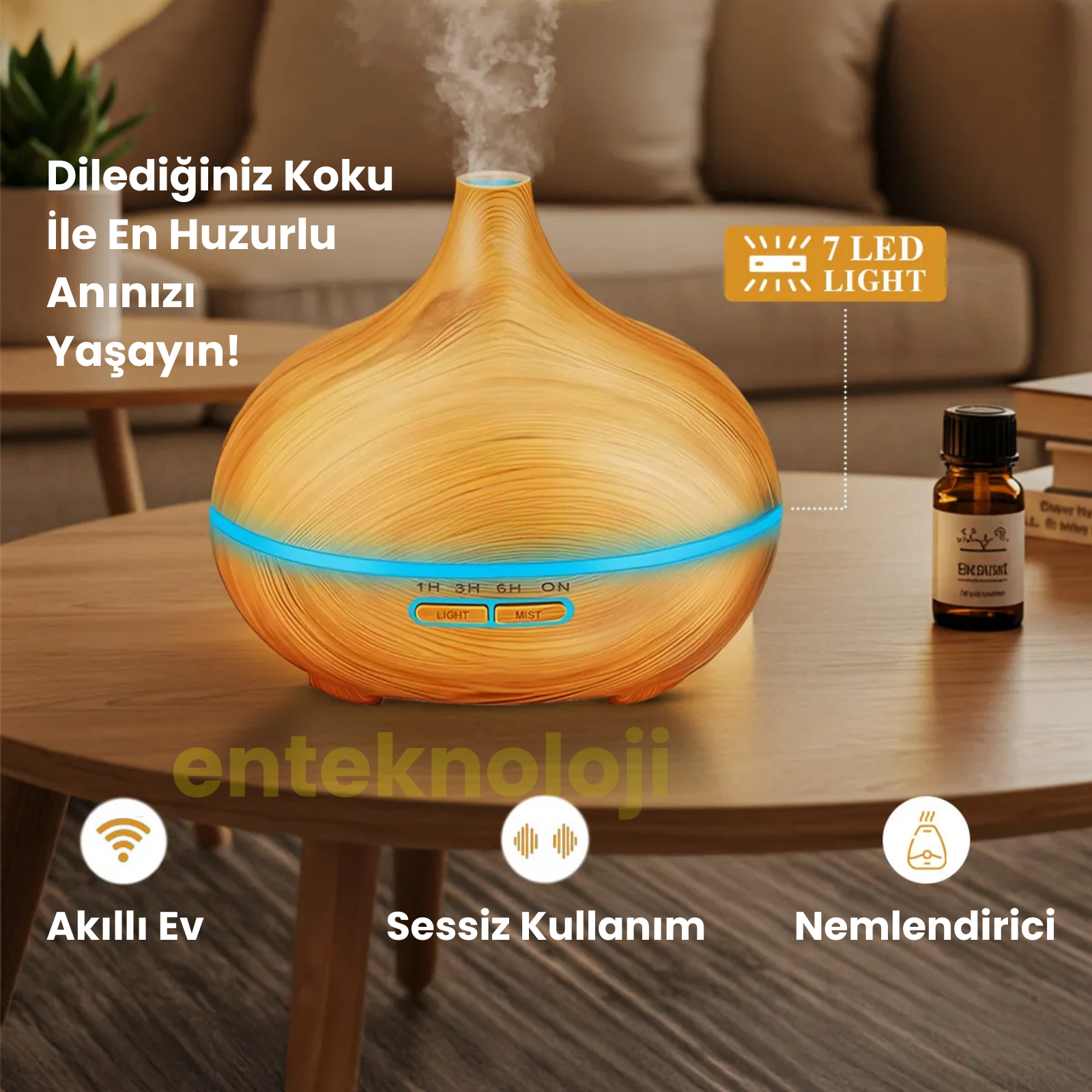 Mega Ultrasonik Hava Nemlendirici Humidifier