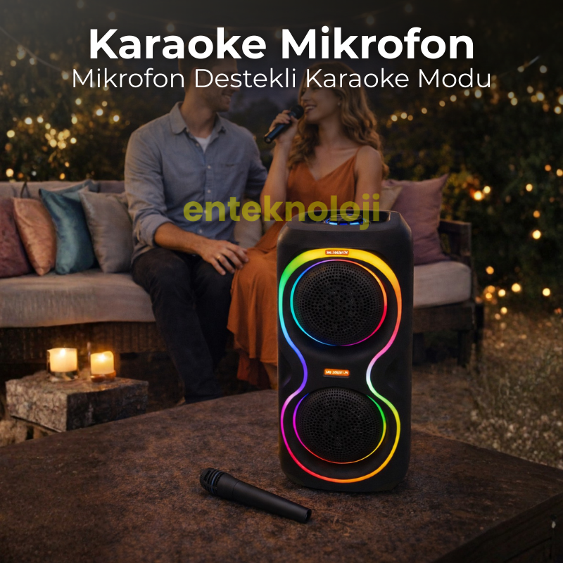 RGB Renkli Hoparlör HX-SP-M8203