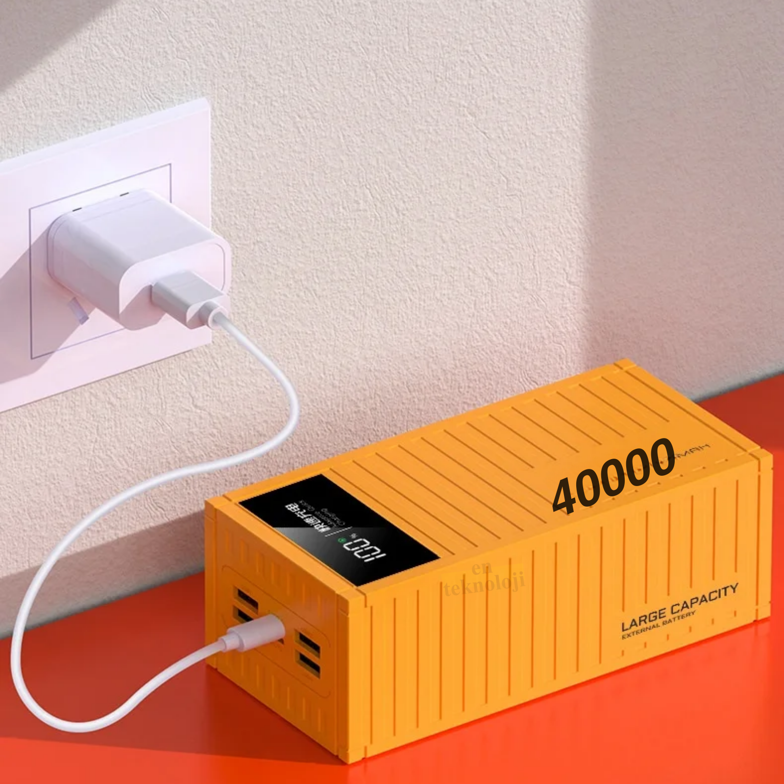 40000 mAh Powerbank (Hızlı Şarj)