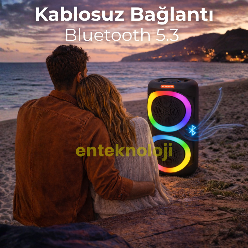 RGB Renkli Hoparlör HX-SP-H6201