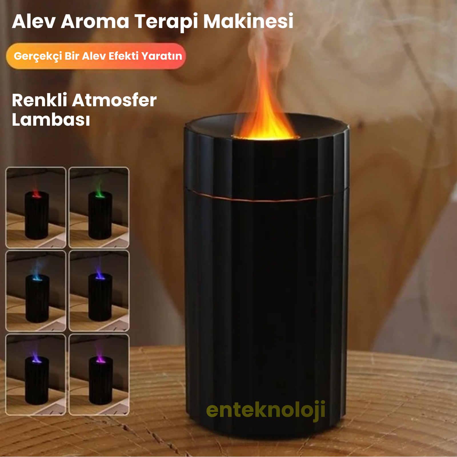 Mum Efektli Hava Nemlendirici Humidifier