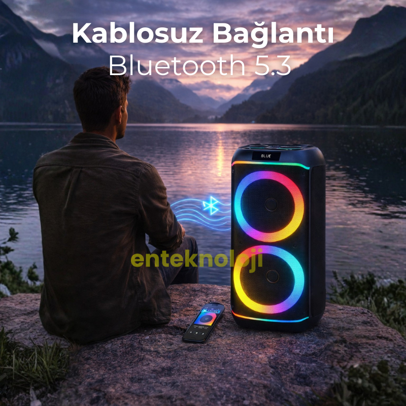 RGB Renkli Hoparlör HX-SP-H8201