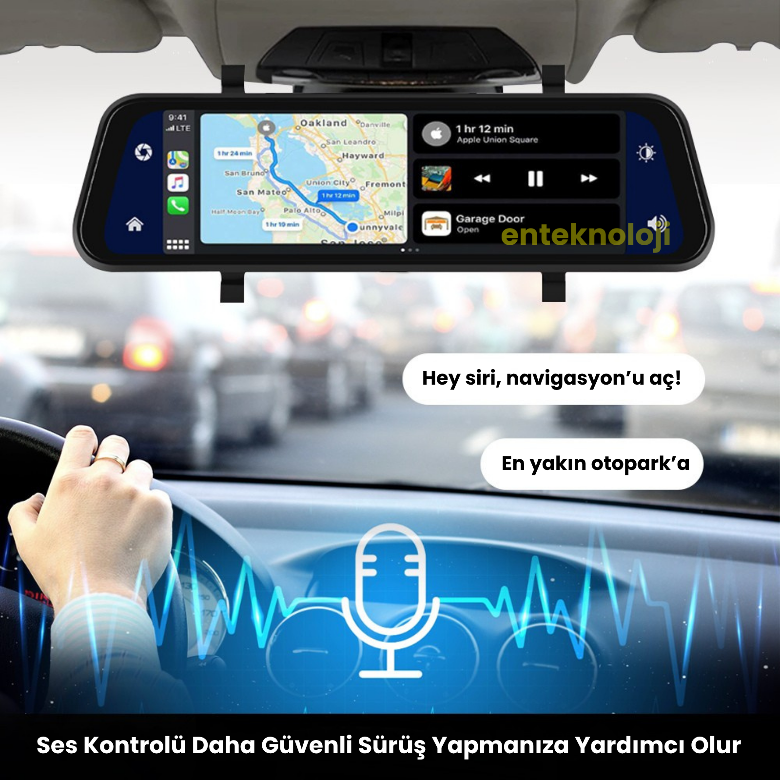 X4 Dikiz Aynalı Araç İçi Carplay