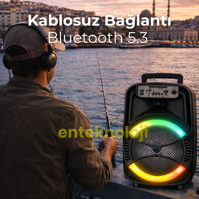 RGB Renkli Hoparlör HX-SP-M8101