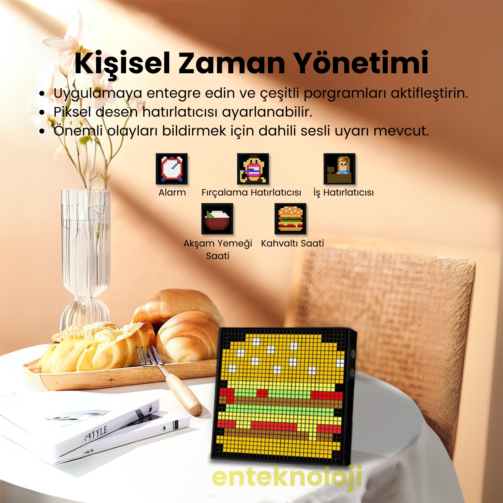 Led Pixel Tablo (20x20cm)