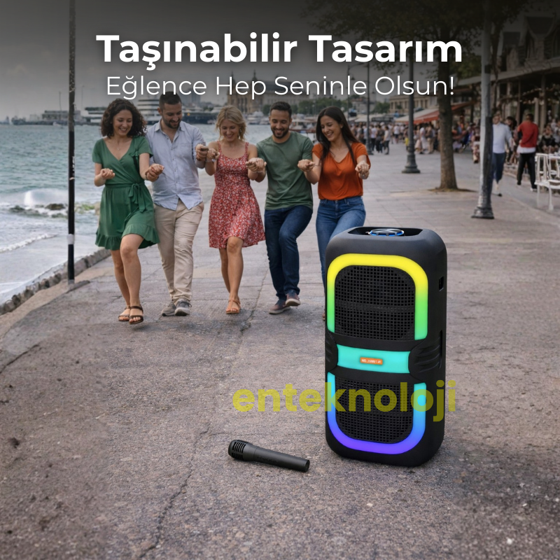 RGB Renkli Hoparlör HX-SP-M8201