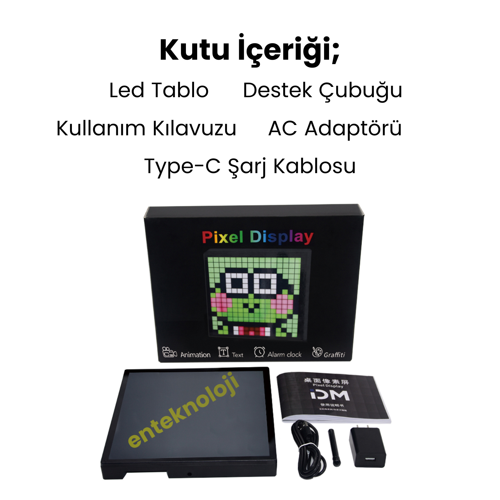 Led Pixel Tablo (20x20cm)