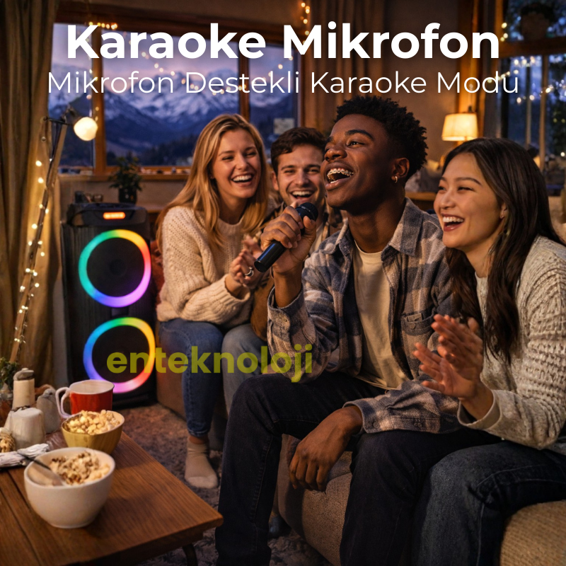 RGB Renkli Hoparlör HX-SP-H6201