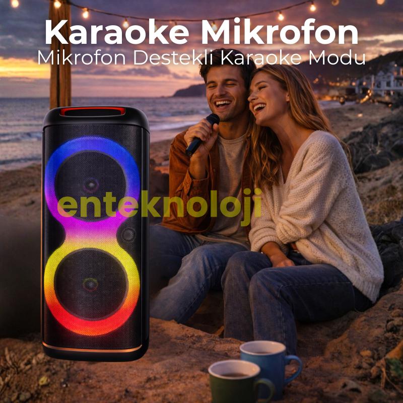 RGB Renkli Hoparlör HX-SP-H8202