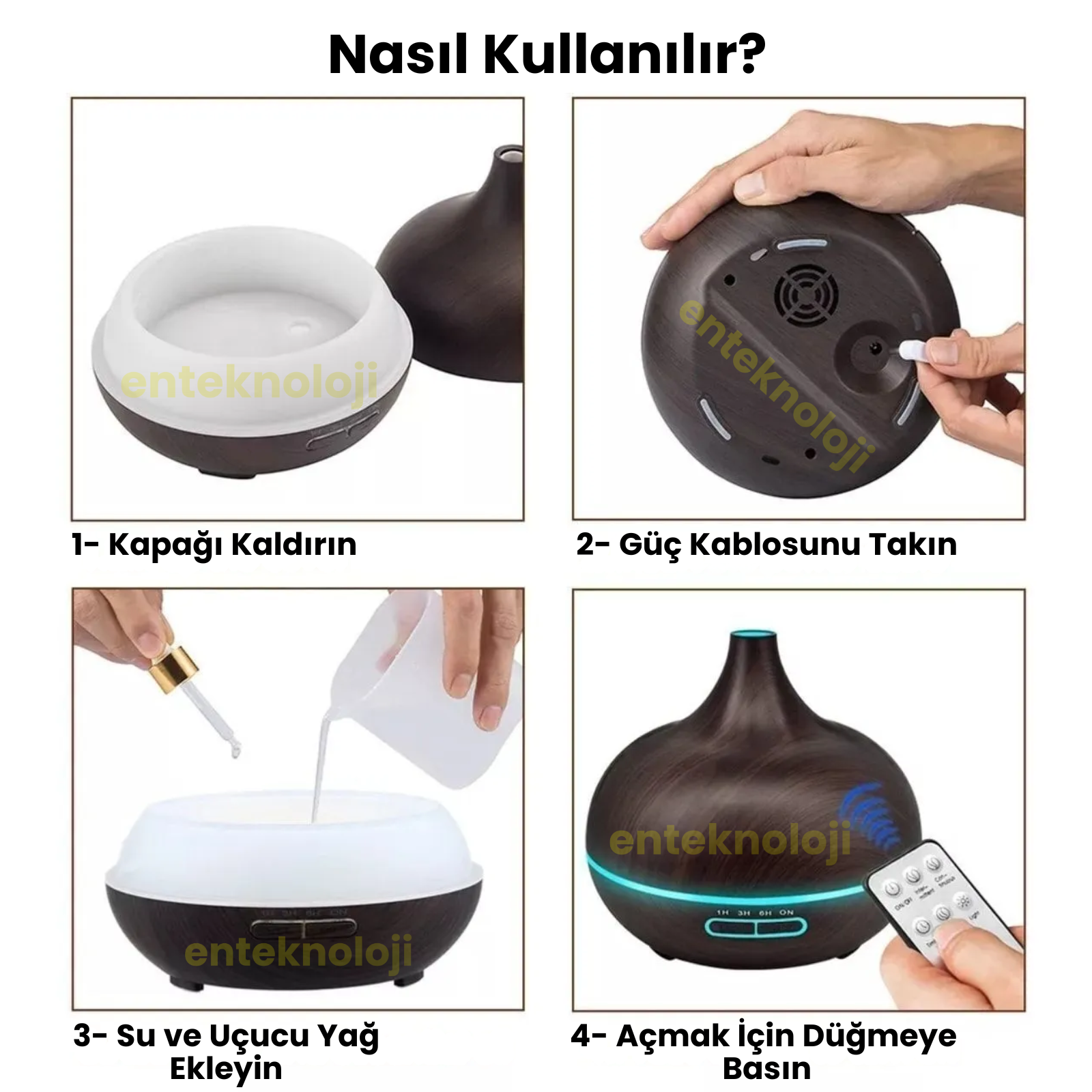 Mega Ultrasonik Hava Nemlendirici Humidifier