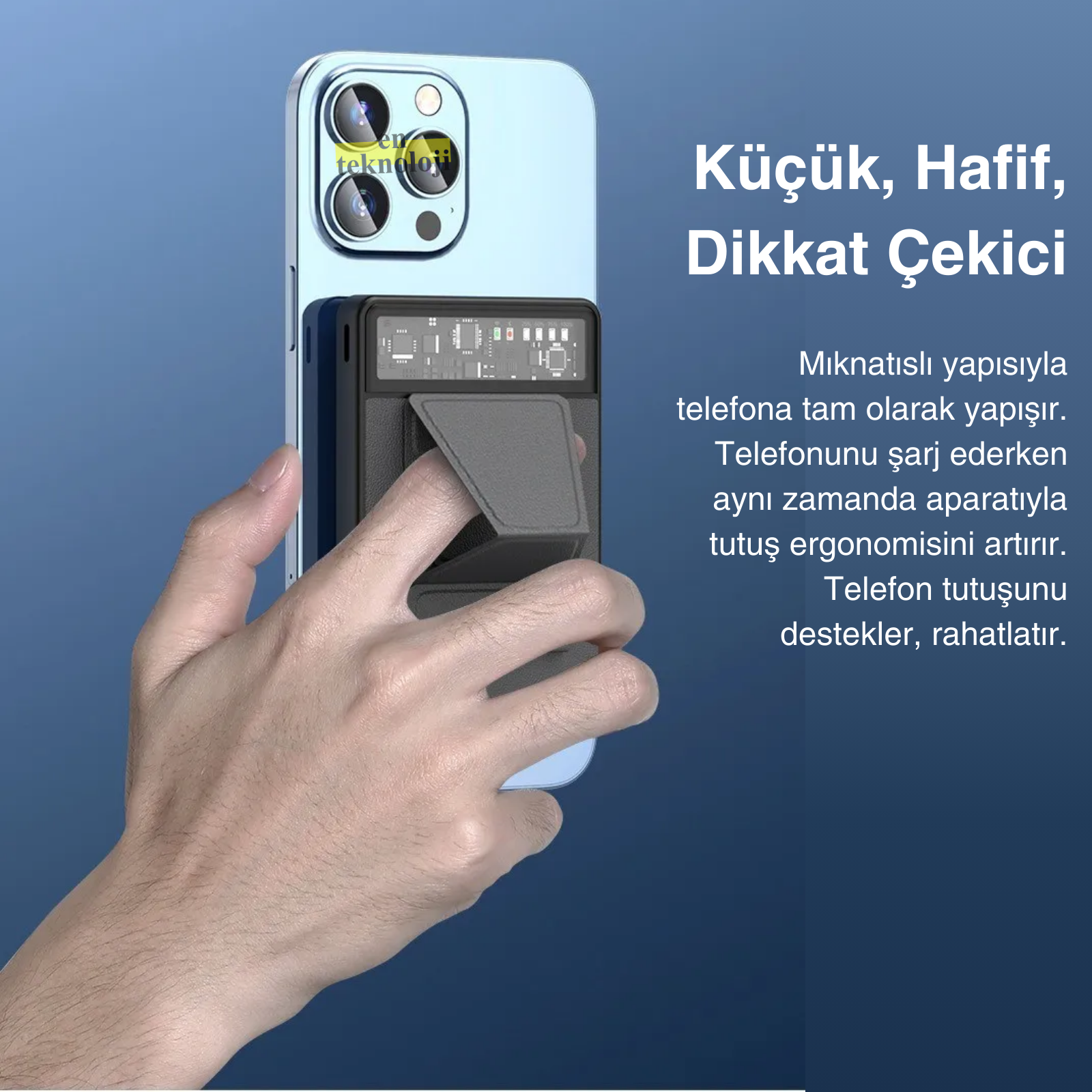 3 in 1 SY-66 Wireless Powerbank (Hızlı Şarj)