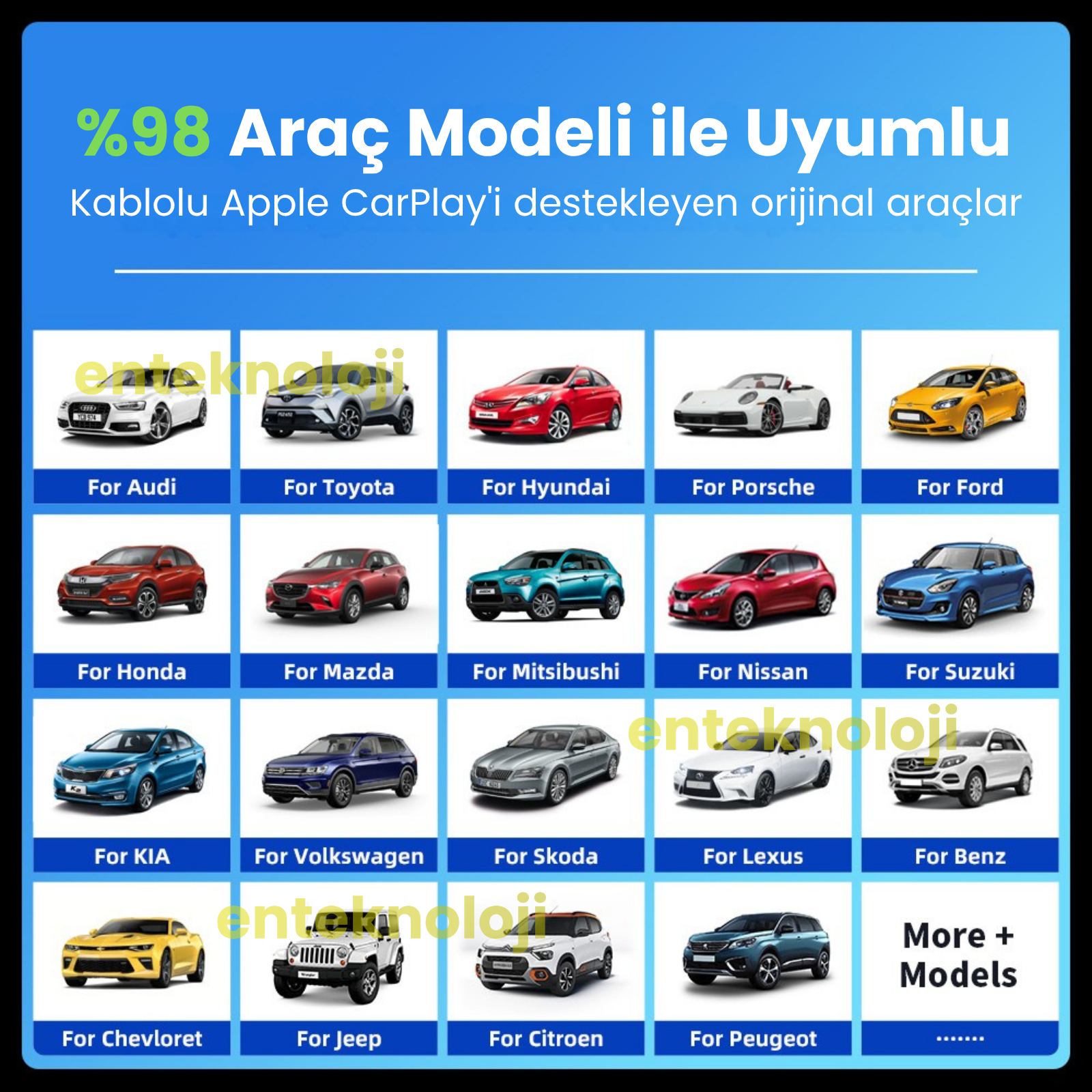 Mini CarAiBOX Carplay Dönüştürücü