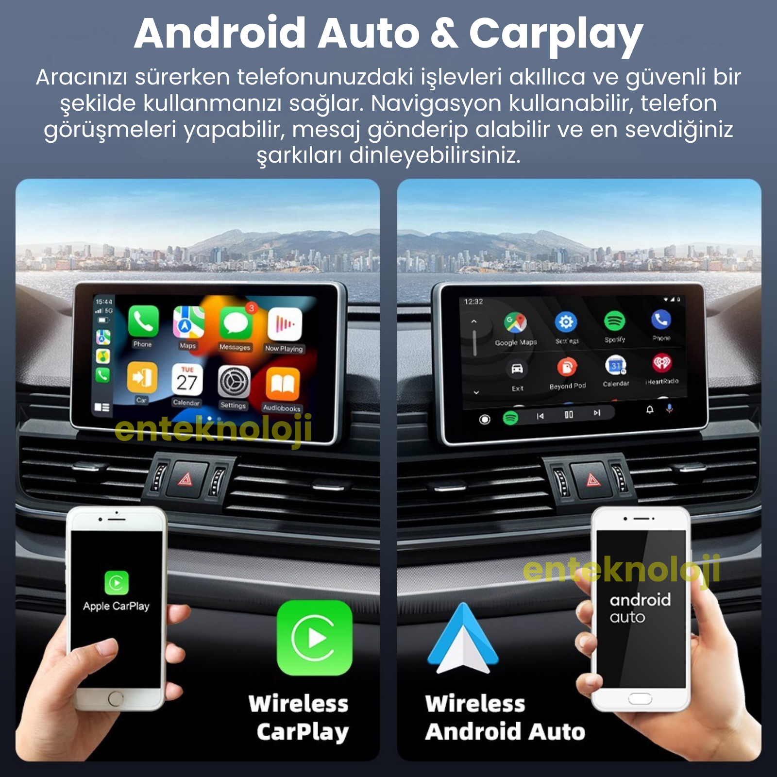 GT06 CarAiBOX Carplay Dönüştürücü