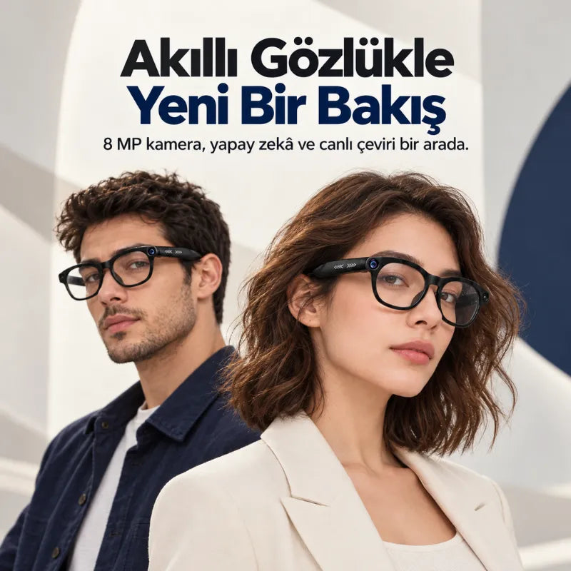 Akıllı Kameralı Güneş Gözlüğü SG-02