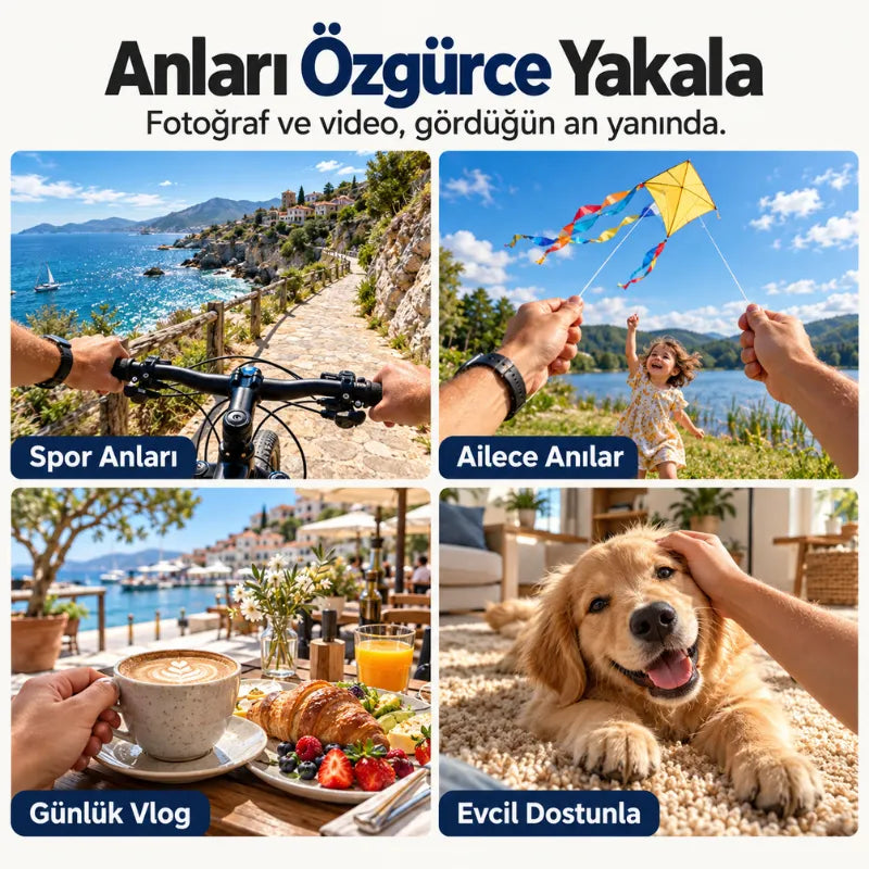 Akıllı Kameralı Güneş Gözlüğü SG-02