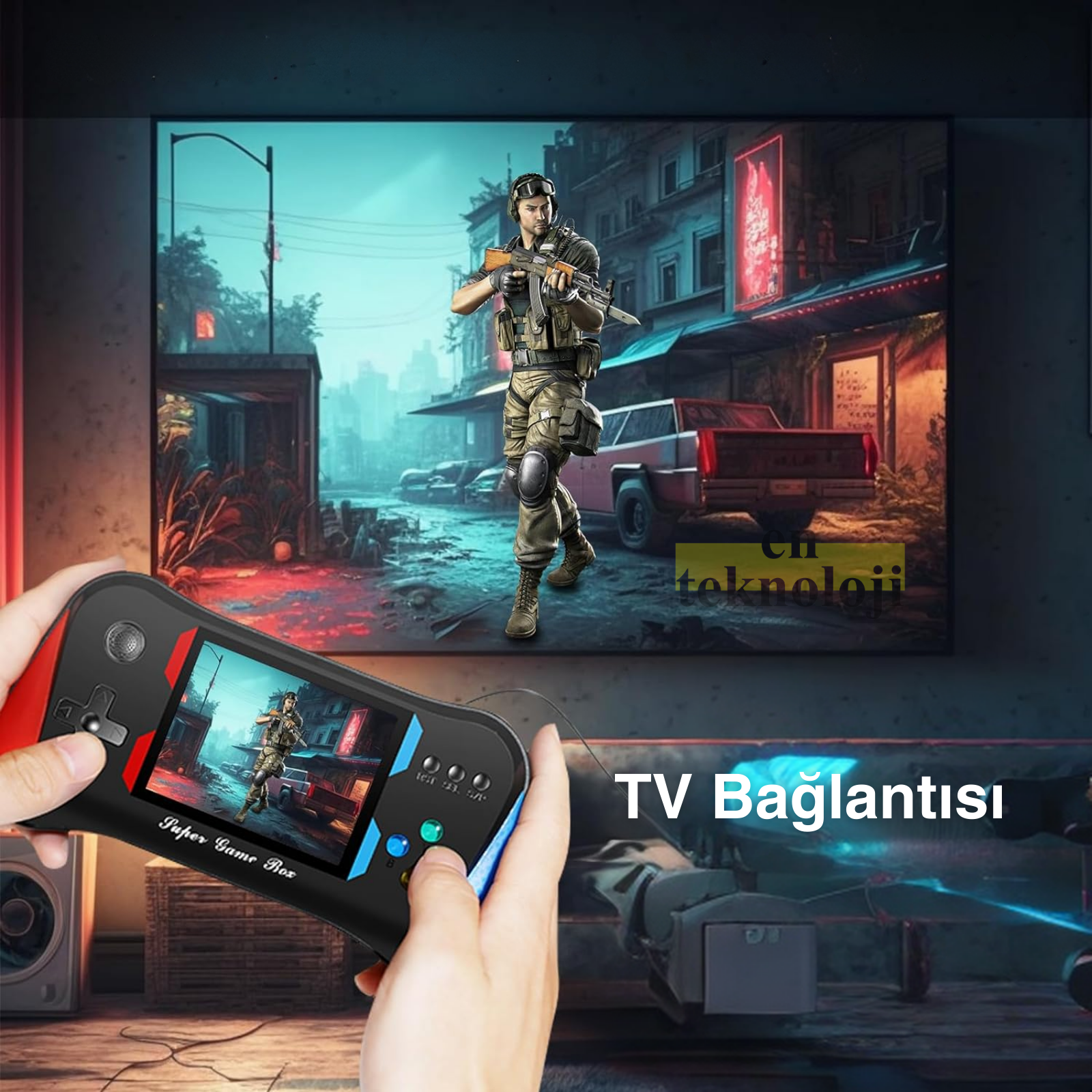 Retro Gamebox Oyun Konsolu