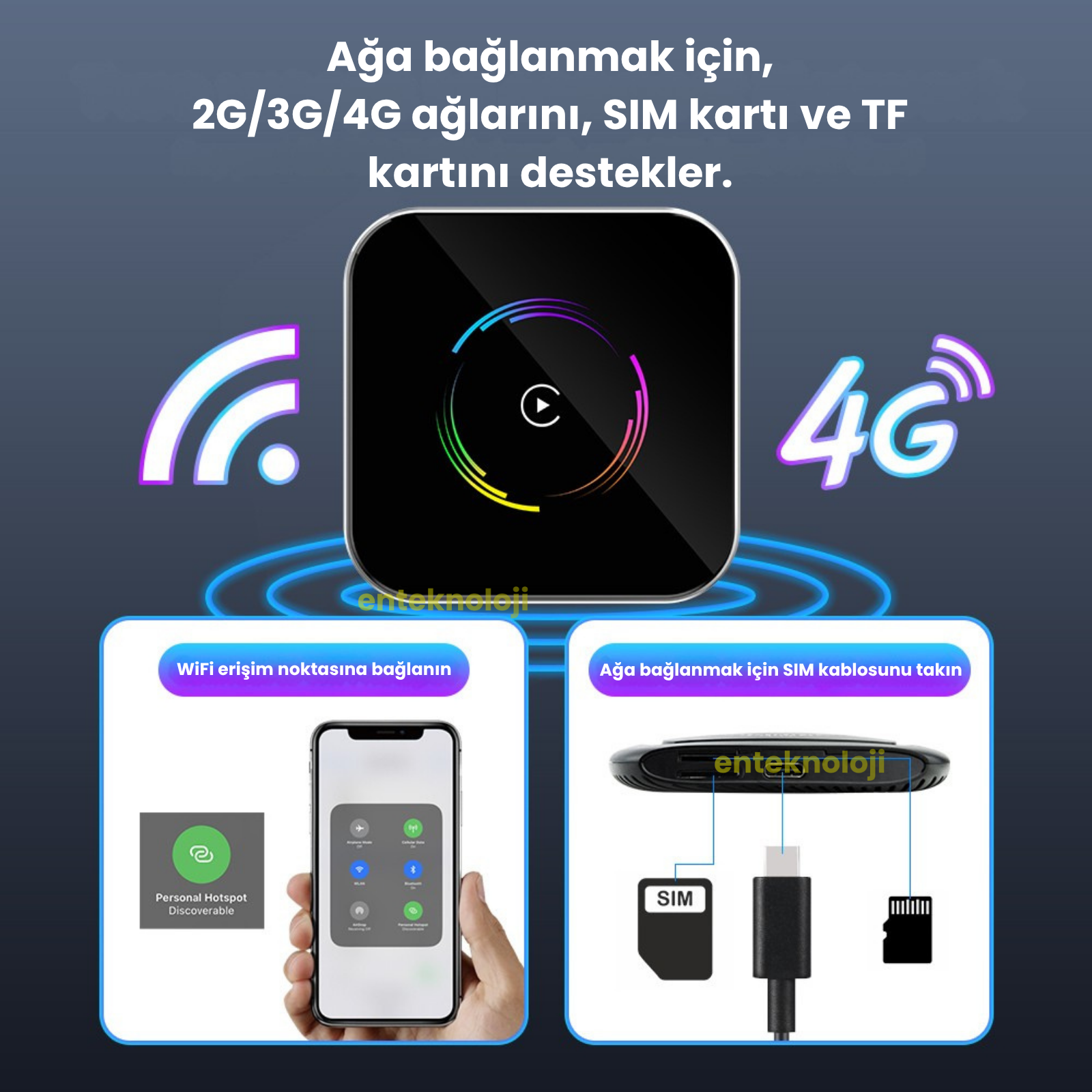 GT06 CarAiBOX Carplay Dönüştürücü