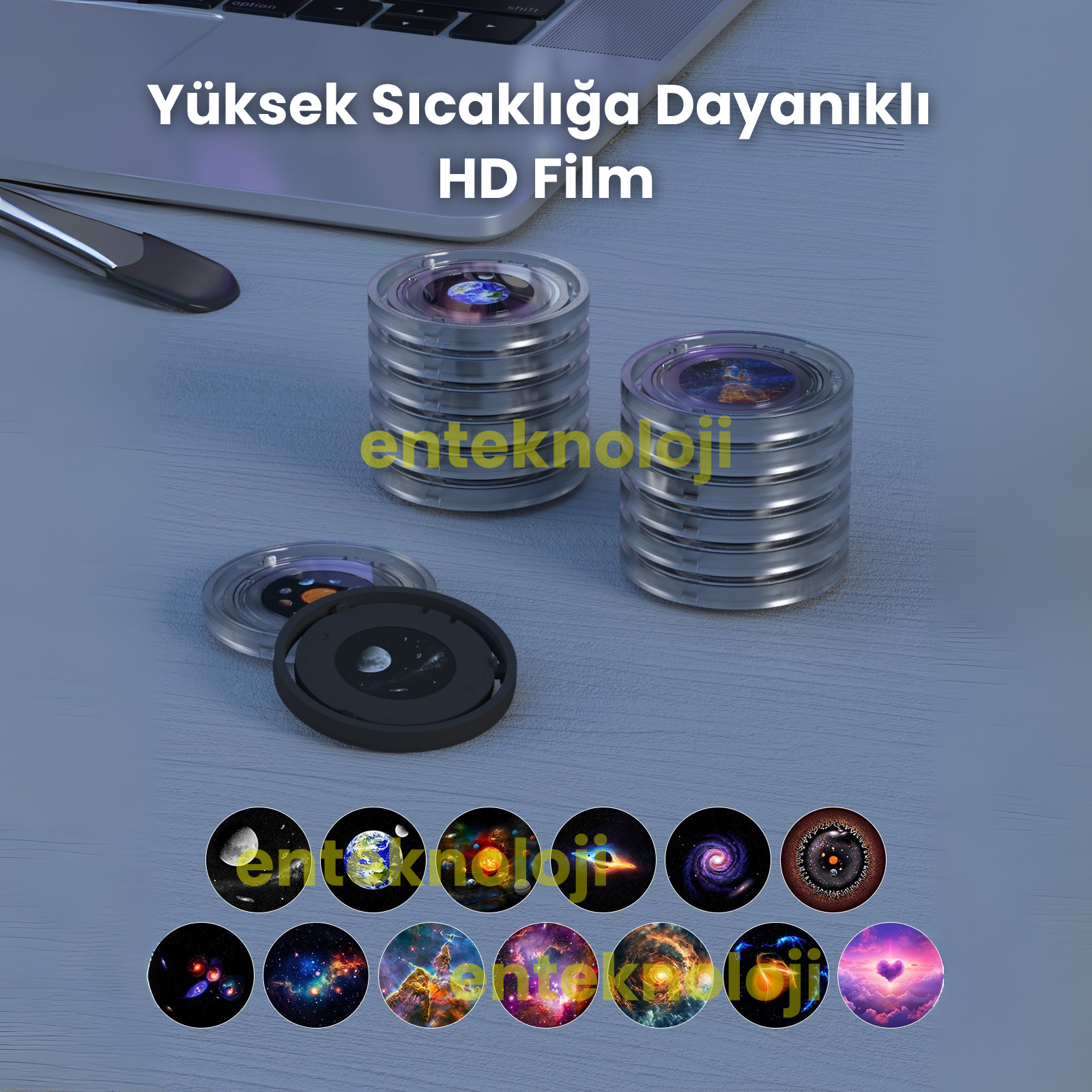 Diskli Galaksi Projektör