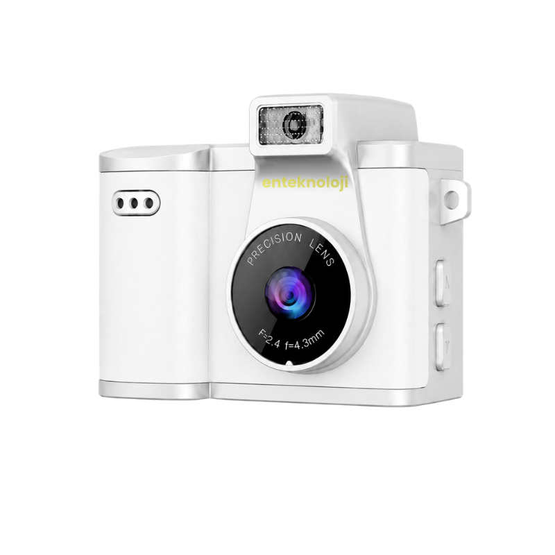 Harvox Retro Mini Dijital Fotoğraf Makinesi