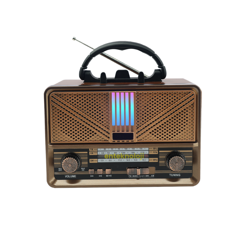 Nostaljik Bluetooth Hoparlör HX-SP-NR02