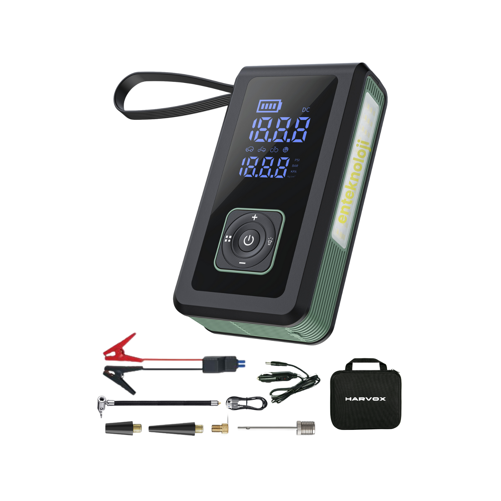 Harvox Akü Takviyeli Hava Kompresörü HXJS-002