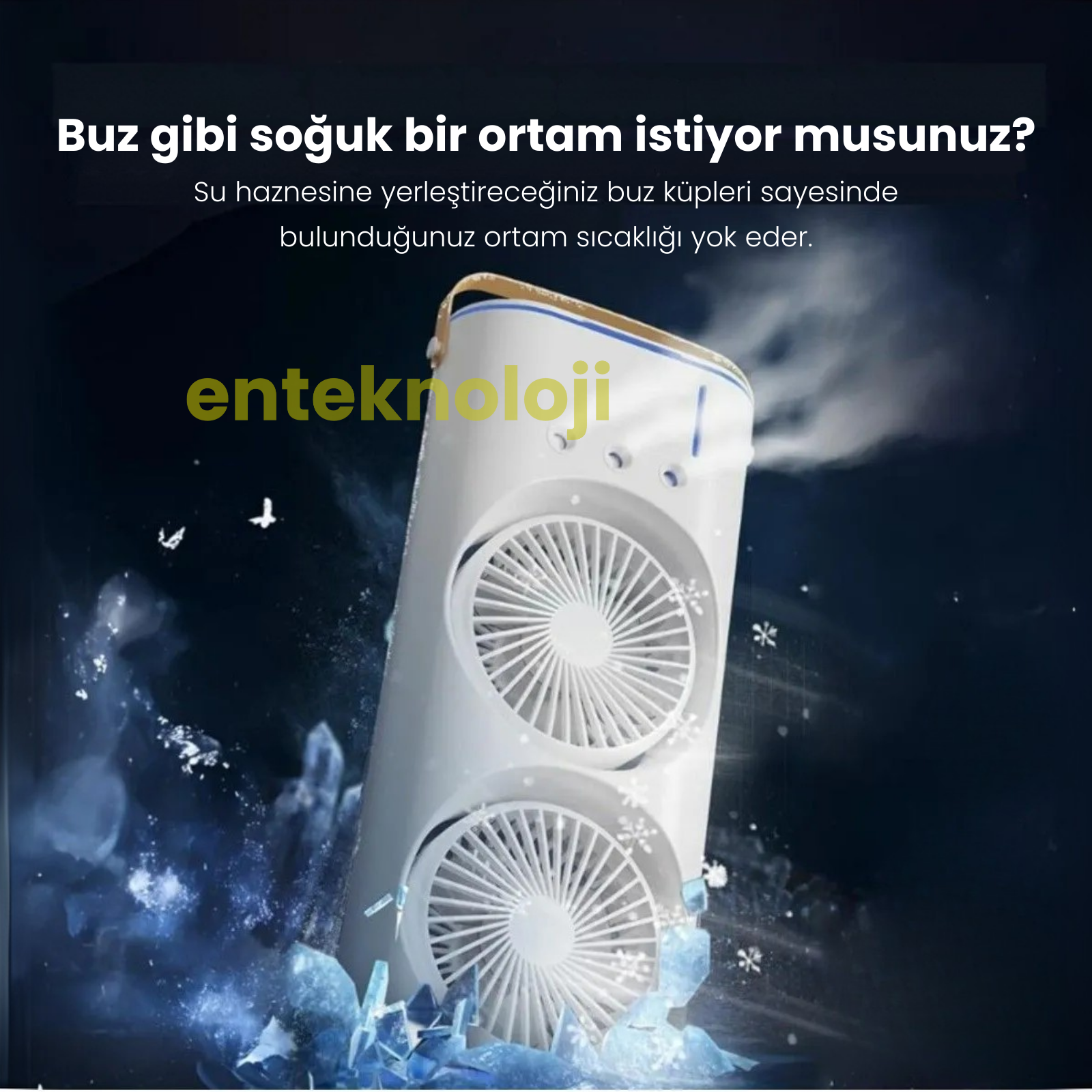 Buhar Üflemeli Double Fan