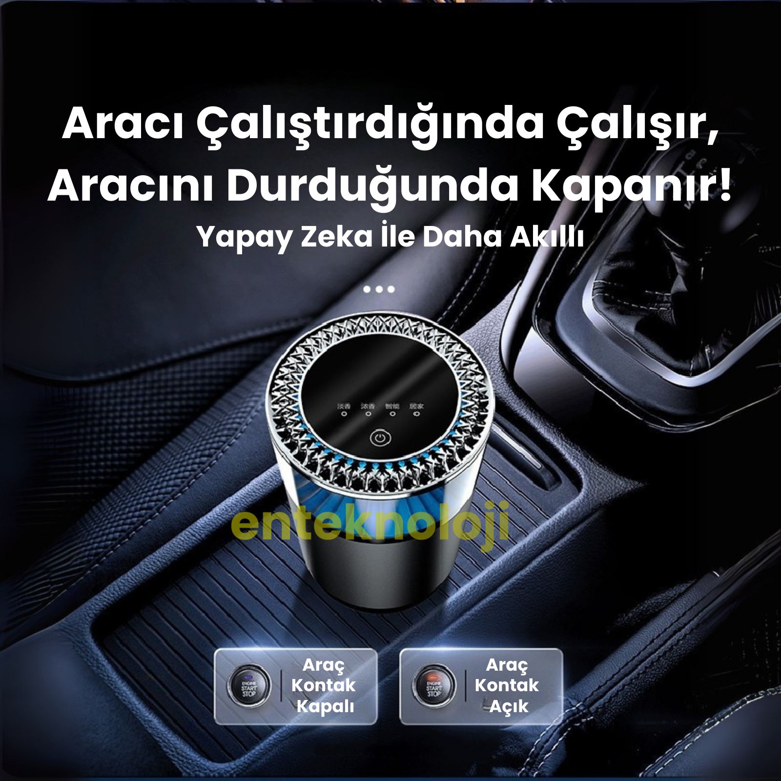 RGB Renkli Araç Kokusu